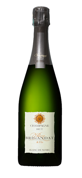 Champagne Pierre Brigandat Blanc de Noirs Brut Schaumwein Svinando DE