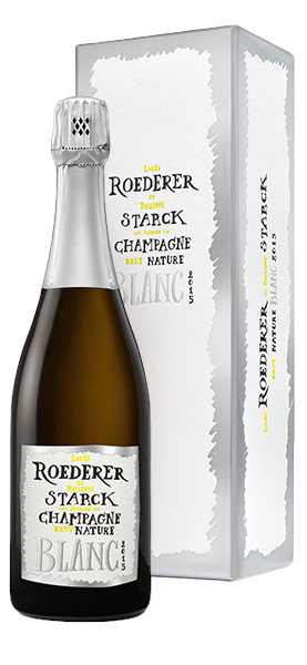 Champagne Brut Nature Louis Roederer et Philippe Starck 2015 Schaumwein Svinando DE