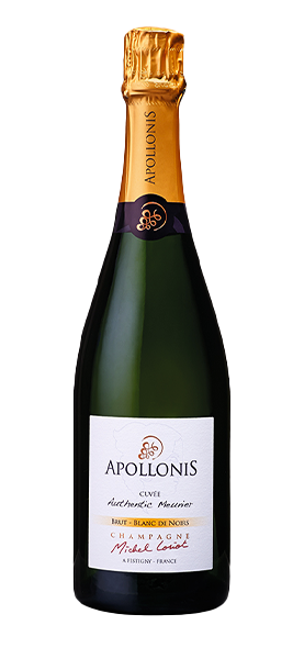 Champagne Apollonis Authentic Meunier Blanc de Noirs Brut Champagner Svinando DE